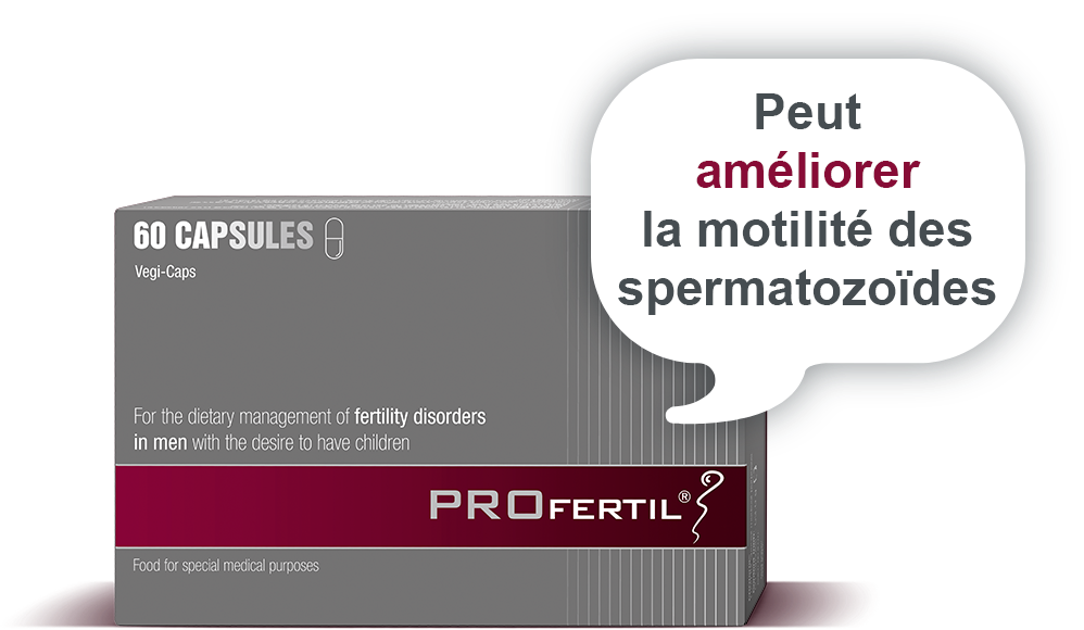 PROFERTIL can improve sperm motility